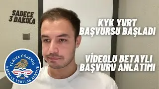 KYK Yurt Başvurusu Nasıl Yapılır / E - Devlet Yurt Başvurusu