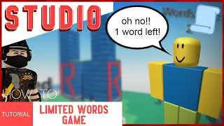 ROBLOX STUDIO | How to make a Limited Words Game