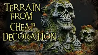 How to make awesome WARHAMMER terrain from cheap HALLOWEEN decoration