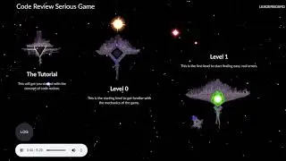 CRSG: A Serious Game for Teaching Code Review (Video, ESEC/FSE 2020)