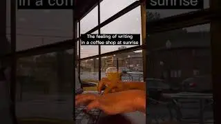 POV: you're writing in a coffeeshop #shorts