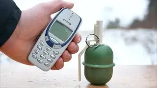 Experiment: Nokia 3310 vs RGD-5 Firecracker