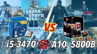 تشتري مين فيهم؟  i5 3470 vs a10 5800b