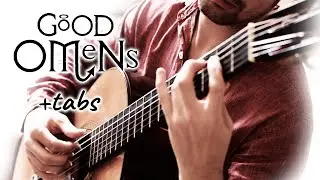 GOOD OMENS Theme - Guitar Cover | Buenos Presagios Guitarra | Season 1 and Season 2