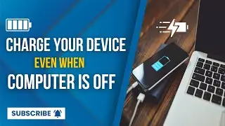 How to Keep Your USB Ports on When Your Computer Is Off (3 Easy Methods)