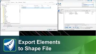OpenRoads Designer 2022 Release 2 - Export Elements to Shape File
