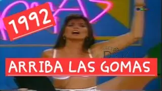 FIRST PROGRAM ARRIBA LAS GOMAS YEAR 1992 WITH ADRIANA SALGUEIRO