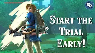 How to Enter the Trial of the Sword After Getting the Master Sword Early (Zelda Breath of the Wild)