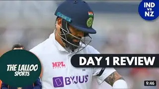 India Vs New Zealand 2nd Test Day 1 Review|Was Virat Kohli Out?|