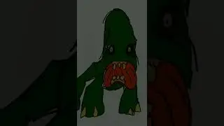 Страшный крипер(анимация)#хорор  #майнкрафт