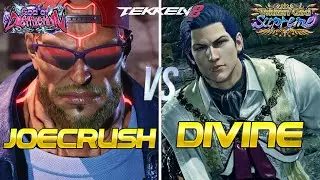 Tekken 8 ▰ JoeCrush (Rank #1 Jack-8) Vs DIVINE (Claudio) ▰ Ranked Matches