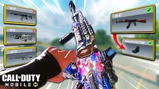 *OG RED DOT* AK47 Loadouts Still Dominate In Battle Royale | COD Mobile | ZERO Recoil AK47 Gunsmith