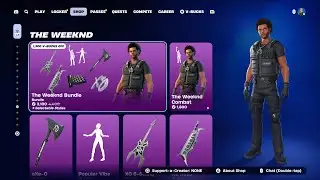 The Weeknd FORTNITE