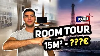 Viviendo en 15 metros cuadrados en París - Room Tour | ¿Cuánto cuesta? ¿Cómo es?