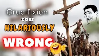 African "Jesus" Crucifixion Goes Hilariously Wrong 😂 as Disaster Strikes during EASTER Holiday
