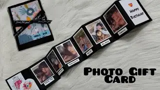 Tutorial membuat kartu foto Photo gift card