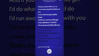 and if you where my little girl - daddy issues -sped up 