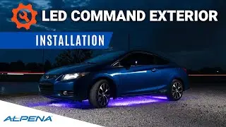 Install LED Command Exterior Kit (Under Glow) from Alpena