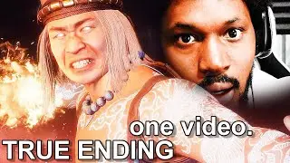 yes. i literally beat the entire game. in this video. pls watch. (MK11)