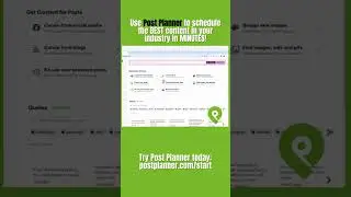 Post Planner: STREAMS