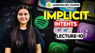 10. Implicit Intent | IMPORTANT | Android Tutorials in Hindi