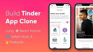 🔴 Build Tinder Clone using React Native, TailwindCSS and Firebase - in Tamil | Anton Francis Jeejo