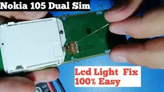 Nokia 105 Rm 1134 (2017) Lcd Light Solution