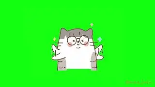 Cute Cat Gifs | Green Screen | Free Download