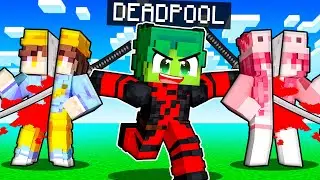 Ich spiele 1 TAG LANG als DEADPOOL in Minecraft!