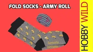 How To Fold Socks - Ranger Roll Socks