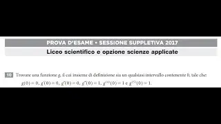 Una marea di derivate in x=0. Quesito di calcolo differenziale