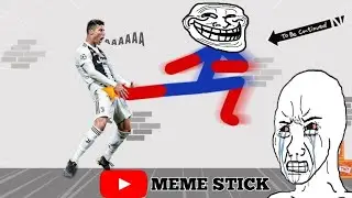real football vs stickman | Best Falls | Stickman Dismounting compilation best funny moments #0010