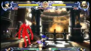 Lorsavasus (Jin) vs Kinie (Noel) BlazBlue