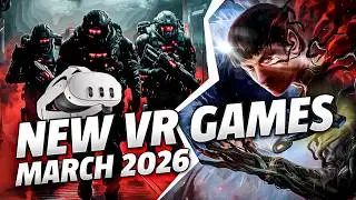 New VR Games for Meta Quest 3 Coming in March 2026!