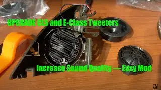 Upgrade Front Tweeters in Mercedes CLS HK C218