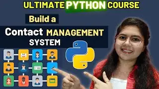 Contact Management System in Python | Project | 🔥Ultimate Python Course  🚀 2025
