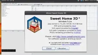 Upgrade to Sweet Home 3D 5.2 in Ubuntu
