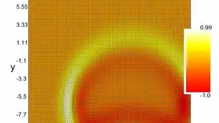 Solving Wave Equation with Mesh Morphing