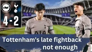 Tottenham lack spark against Brighton