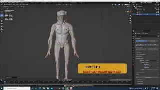 How to Solve Heat Bone Weighting failed in a blender
