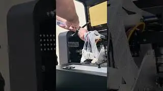 Первый запуск DTF принтера✨