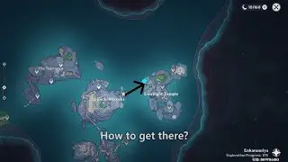 How to get there? | Map Enkanomiya Island | Genshin Impact 2.4 | Guide Tips