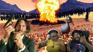 ULTIMATE BATTLE SIMULATOR 2| BATTLE DUCKS AND KEANU REEVES !