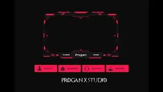 TWİTCH OVERLAY PACK FREE PSD PROGAN X STUDİO