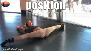 Yoga positions and Stretching | without yoga mat