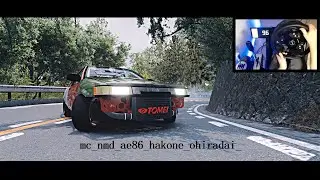 AE86 Missile Drifting Touge Japan @ Hakone Ohiradai [Assetto Corsa]