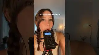 ASMR | Tascam Mouth Sounds #asmr #tingles #asmrsounds #asmrtingles #mouthsounds #asmrtriggers