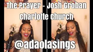 The Prayer - Josh Groban Charlotte Church Cover (adaolasings)  #shorts