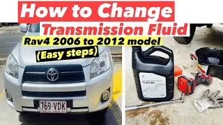 How to change transmission fluid on Rav4