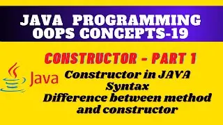 Constructor in java  || Java constructors, its syntax || Use of Constructors || What is constructor?